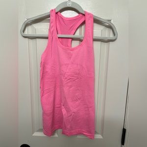 Lululemon swiftly tech tank. Neon pink. Size 4.